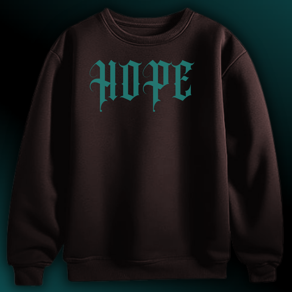 HOPE//LOVE Poetic Crewneck